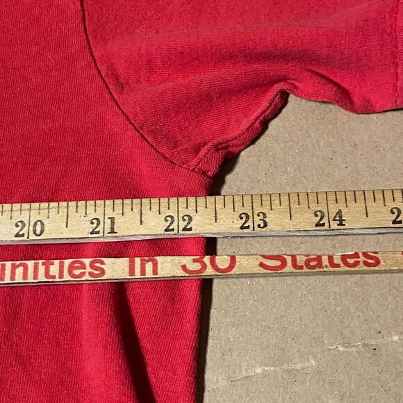 Dale Earnhardt Jr T Shirt Mens Size Large Red 100% Cotton Winners Circle NASCAR - Picture 9 of 9